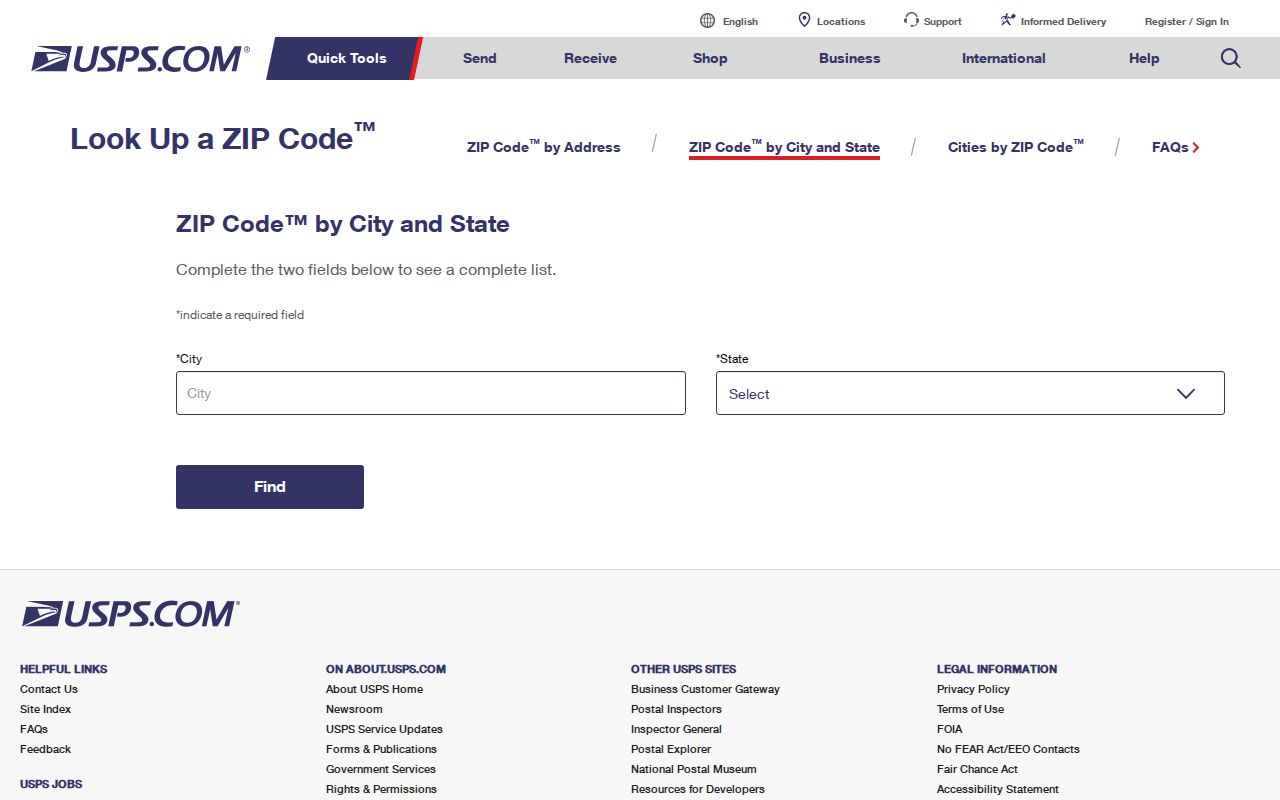 Davie ZIP code directory USPS lookup